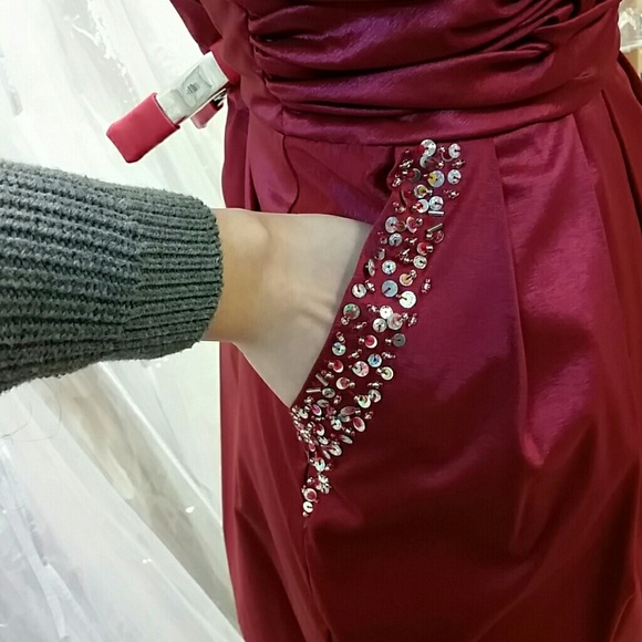 NWT Raspberry Pocket Dress - Picture 3 of 6